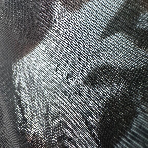 A New Day Floral Velvet Burnout Mesh Pullover Womens Large Sheer Whimsigoth - Picture 7 of 14